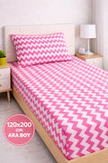 Flemenco Kombin Pembe 120x200cm %100 Pamuk Çarşaf Seti